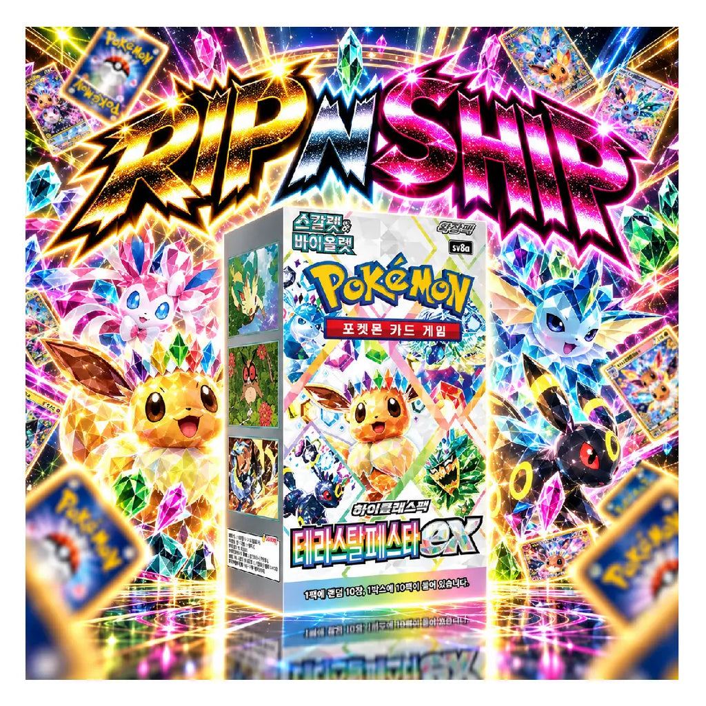 Pokémon TCG Terastal Festival Korean Booster Box | Rip N Ship
