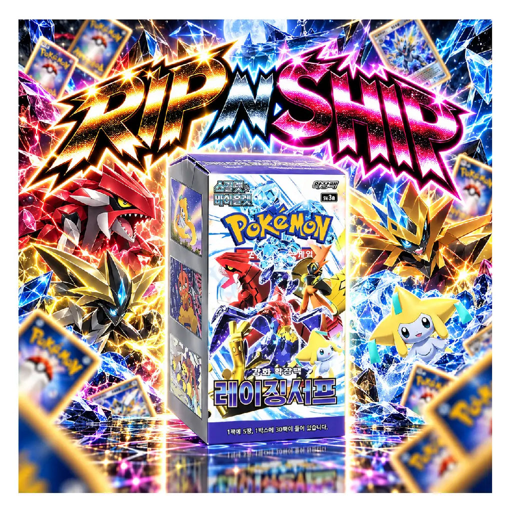 Pokémon TCG Raging Surf Korean Booster Box | Rip N Ship