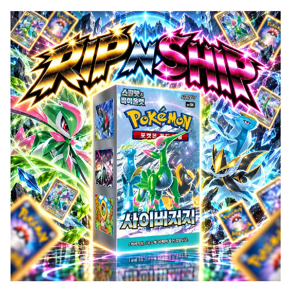 Pokémon TCG Cyber Judge Korean Booster Box - 30 Packs | Rip N Ship