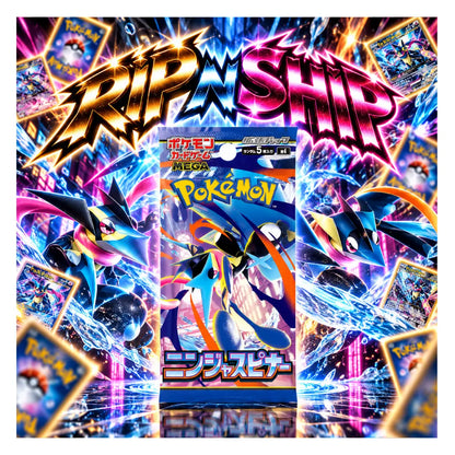 Pokémon TCG Ninja Spinner Korean Booster Pack | Rip N Ship
