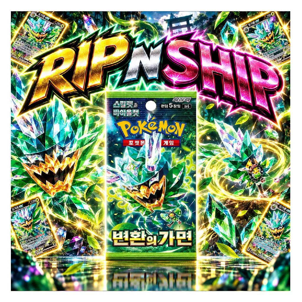 Pokémon TCG Mask of Change Korean Booster Pack | Rip N Ship