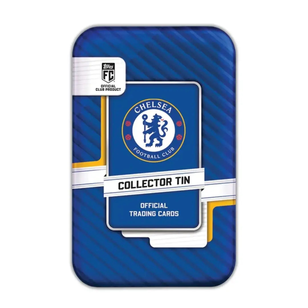 2026/27 Topps Chelsea FC Collector Tin – Football Trading Cards
