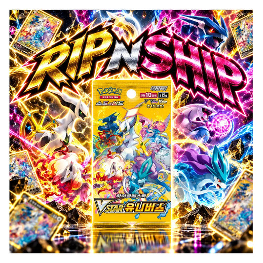 Pokémon TCG VSTAR Universe S12a Korean Booster Pack | Rip N Ship