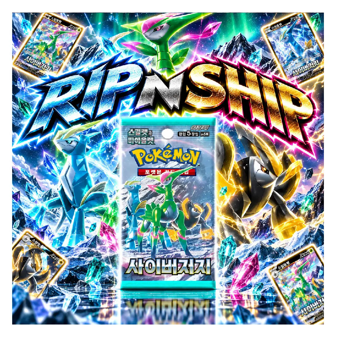 Pokémon TCG Cyber Judge Korean Booster Pack | Rip N Ship