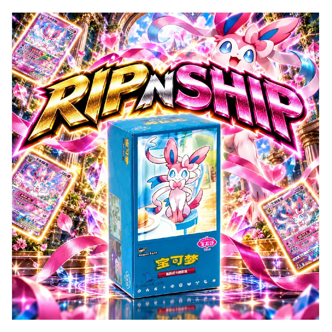 Pokémon TCG Gem Pack Vol. 2 Eevee Chinese Booster Box | Rip N Ship