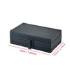 Carbon Fiber Trading Card Storage Case with Removable Dividers for PSA BGS CGC Graded Slabs
