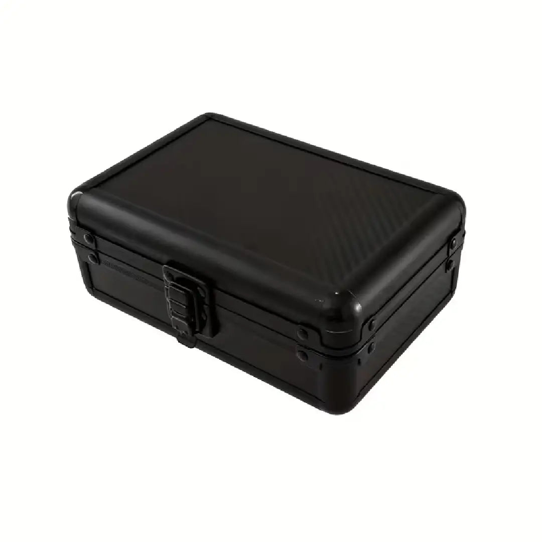 Carbon Fiber Trading Card Storage Case with Removable Dividers for PSA BGS CGC Graded Slabs