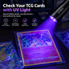 365nm UV Card Checker Light USB Rechargeable Mini Ultraviolet Flashlight for Trading Cards and Collectibles