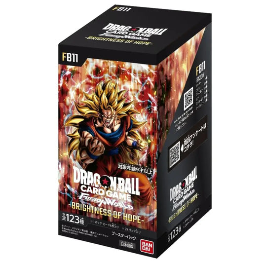 Dragon Ball Super Card Game Fusion World Brightness of Hope FB11 Japanese Booster Box 24 Packs