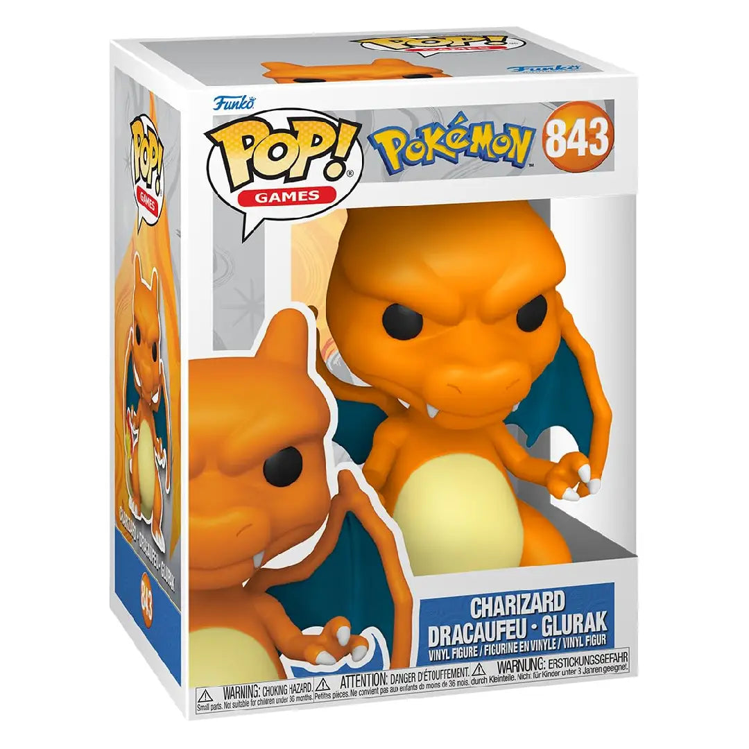 Funko Pop! Games Pokémon Charizard Vinyl Figure Collectible for Pokémon Fans