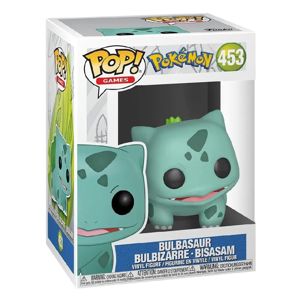 Funko Pop! Games Pokémon Bulbasaur Collectible Vinyl Figure for Pokémon Fans