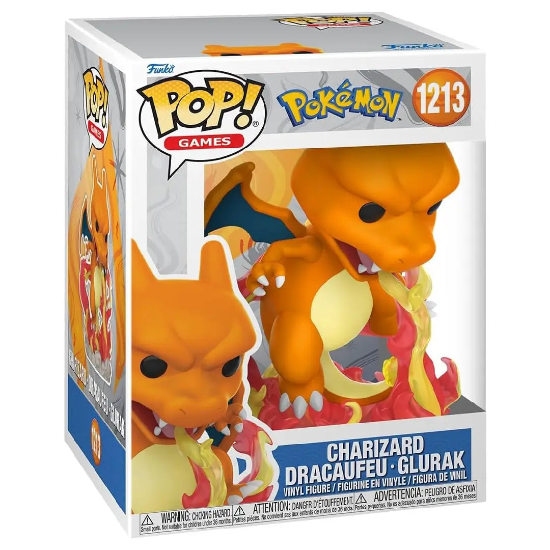 Funko Pop! Premium Pokémon Charizard Vinyl Figure Collectible for Pokémon Fans