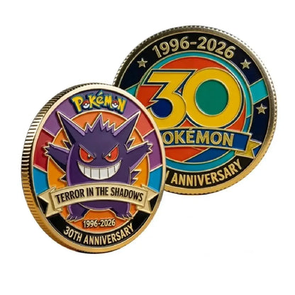 Pokémon 30th Anniversary Celebration Commemorative Coins 2026 Collectible Set