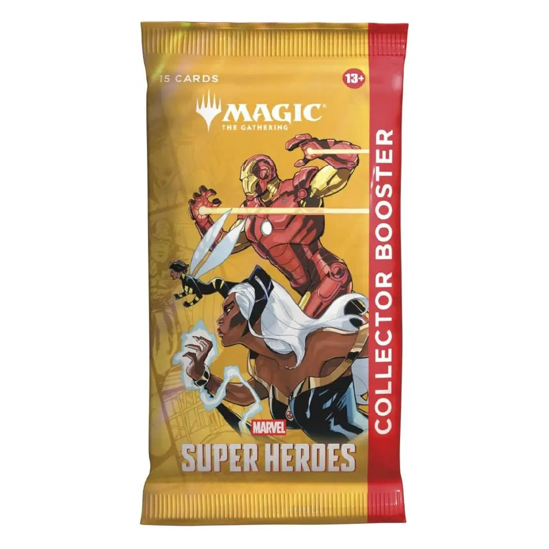 Magic The Gathering Marvel Super Heroes Collector Booster Omega Box MTG Marvel Cards