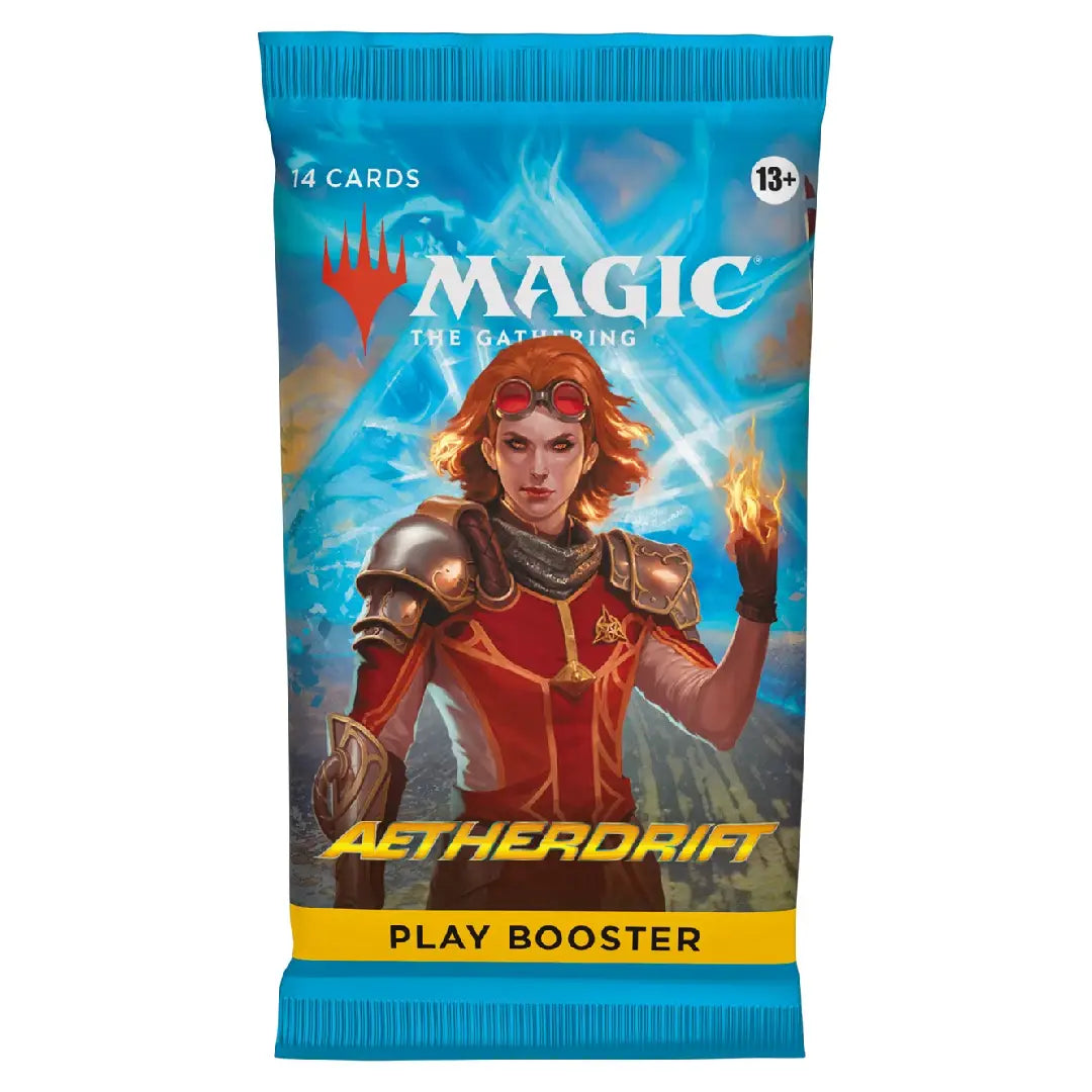 Magic The Gathering Aetherdrift Play Booster Pack 14 Cards MTG Trading Card Game