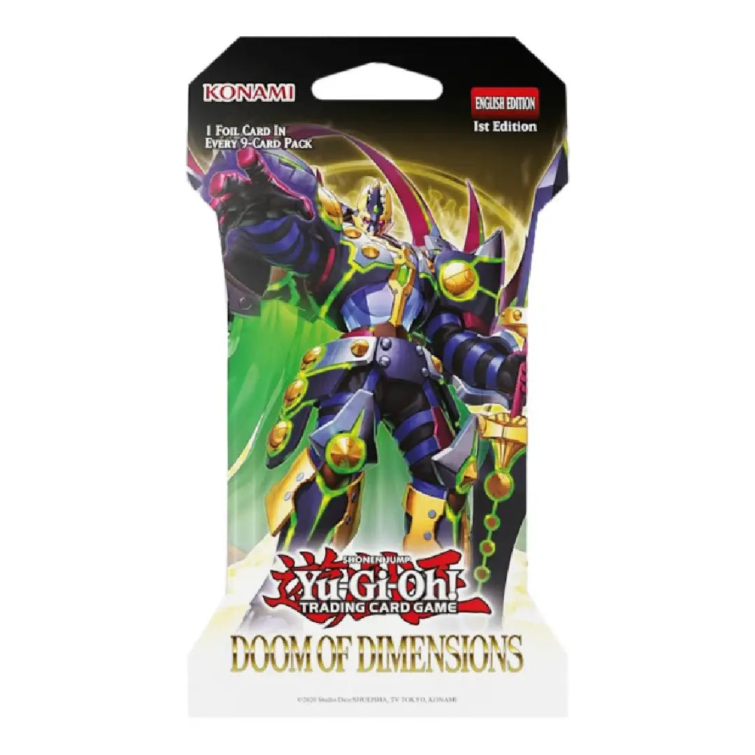 Yu-Gi-Oh! Trading Card Game Doom of Dimensions Sleeved Booster Pack