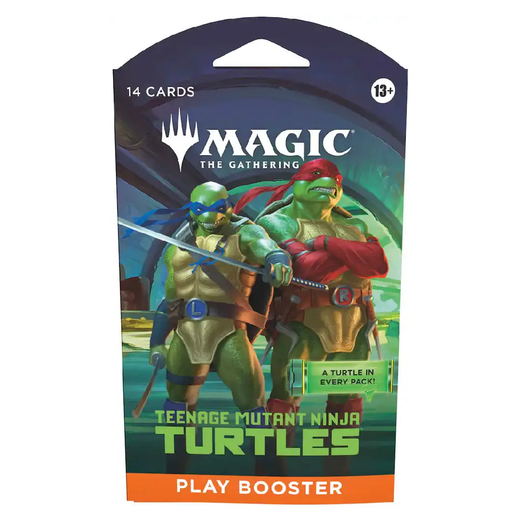 Magic The Gathering Teenage Mutant Ninja Turtles Play Booster Sleeve MTG Trading Card Game