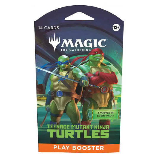 Magic The Gathering Teenage Mutant Ninja Turtles Play Booster Sleeve MTG Trading Card Game
