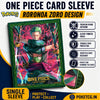 One Piece TCG Official Roronoa Zoro Card Sleeves for Trading Card Protection