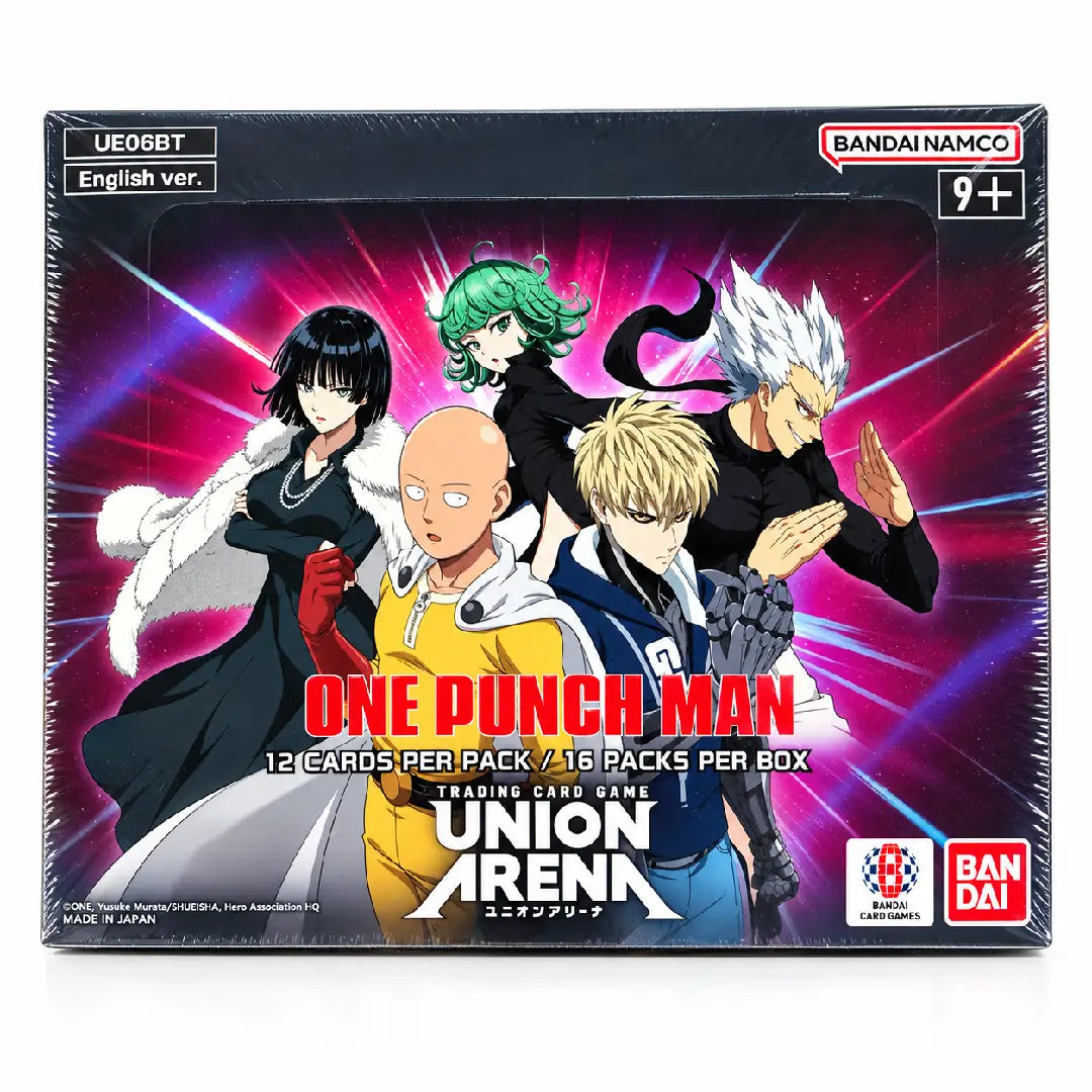 Union Arena One Punch Man Booster Box English Trading Card Game