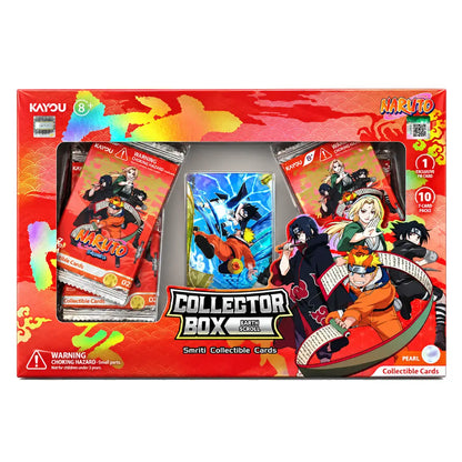 Naruto Smriti CCG Earth Scroll Series 2 Collector Promo Box with 10 Booster Packs