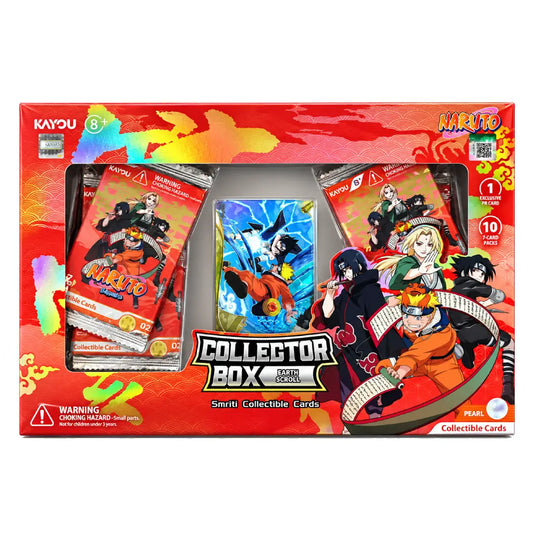 Naruto Smriti CCG Earth Scroll Series 2 Collector Promo Box with 10 Booster Packs