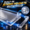 Premium PSA and CGC Magnetic Acrylic Slab Display Case Crystal Clear Graded Card Protector