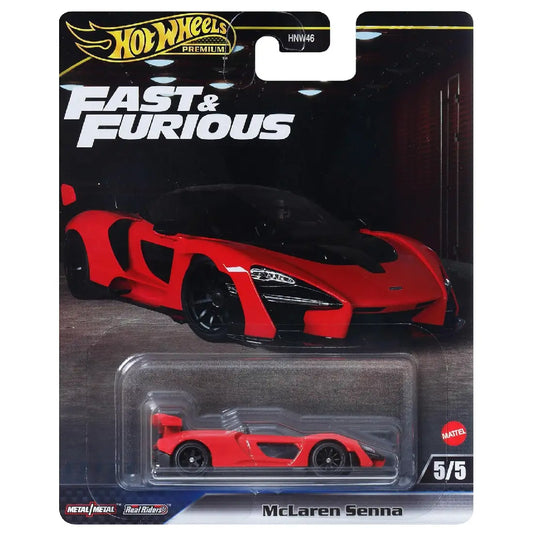 Hot Wheels Premium Fast & Furious McLaren Senna 2025 – 1:64 Diecast Hypercar Collectible