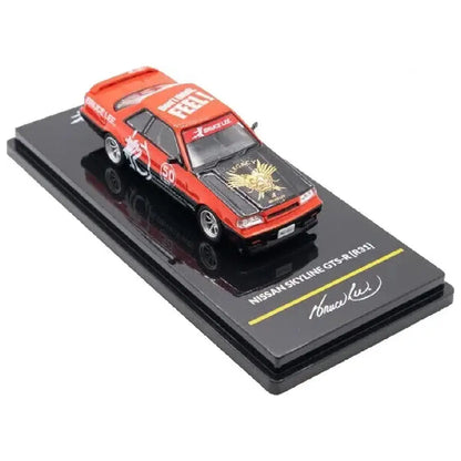 INNO64 Nissan Skyline GTS-R R31 Bruce Lee 50th Anniversary Red IN64-R31-BRUCELEE – 1:64 Premium Diecast Model Car