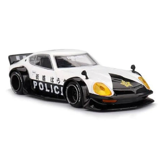 Kaido House x MINI GT Nissan Fairlady Z Kaido GT Police KHMG208 – 1:64 Premium JDM Diecast Model Car
