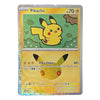 Pikachu Holo Rare 034/128 ME: 30th Celebration English Pokémon Card NM