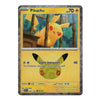 Pikachu Holo Rare 036/128 ME: 30th Celebration English Pokémon Card NM