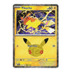 Pikachu Holo Rare 030/128 ME: 30th Celebration English Pokémon Card NM