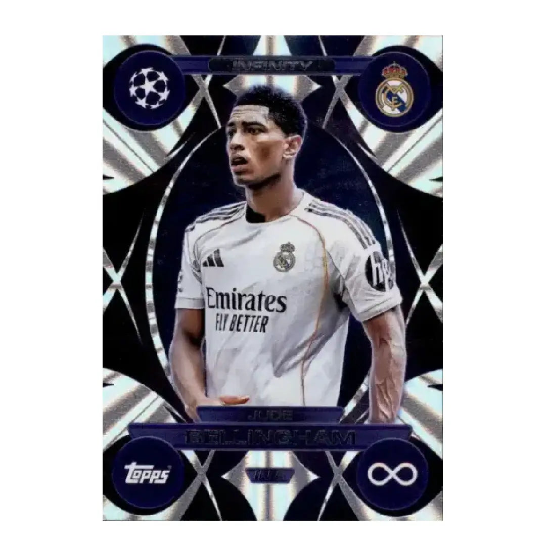Jude Bellingham Infinity Real Madrid Football Trading Card