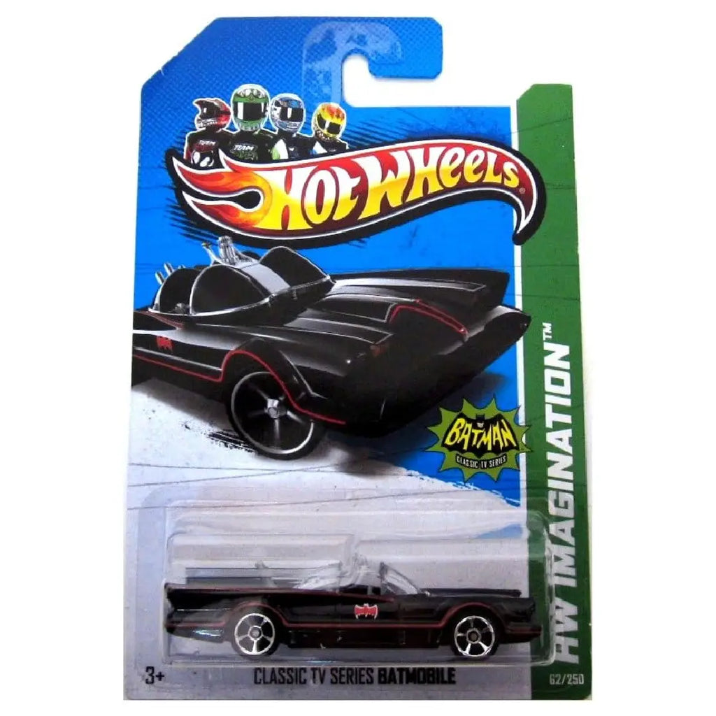 Hot Wheels Classic TV Series Batmobile Black 62/250 X1710 – 1:64 Batman Diecast Car