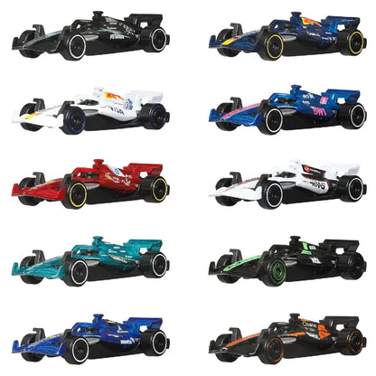 Hot Wheels Formula 1 2025 Racing Teams 10-Pack JMM24 – 1:64 Diecast F1 Cars Set