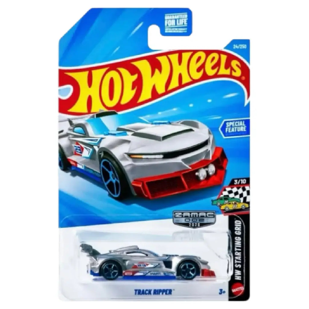 Hot Wheels Track Ripper ZAMAC Edition 24/250 JJM33 – 1:64 Diecast Race Car