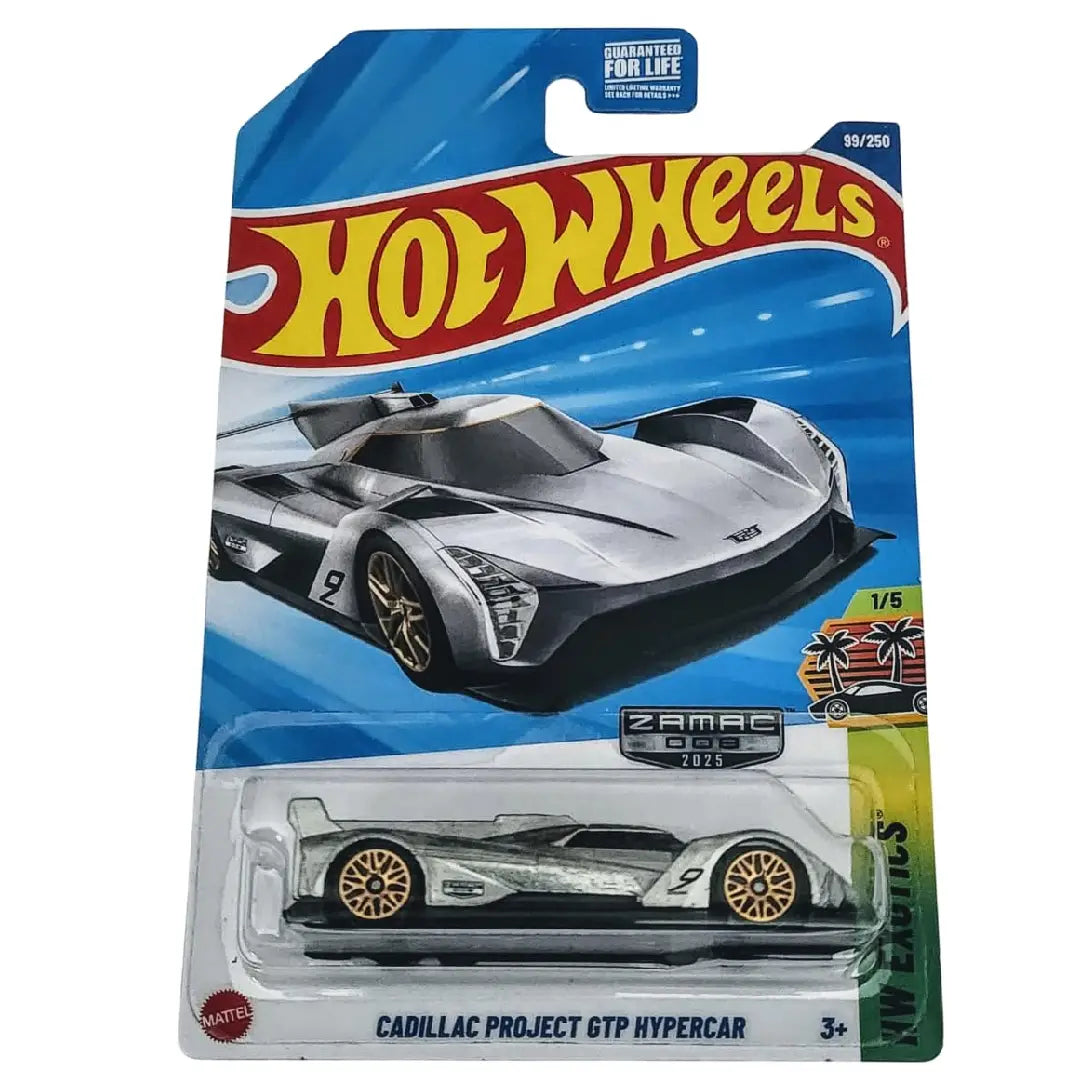 Hot Wheels Cadillac Project GTP Hypercar ZAMAC Grey 99/250 HYY36 – 1:64 Diecast Race Car