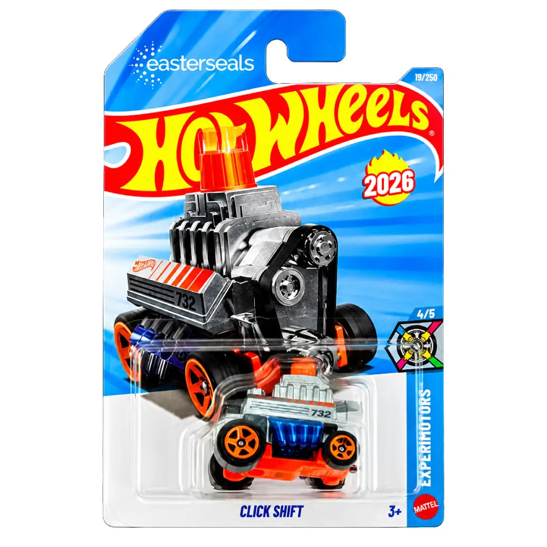 Hot Wheels Click Shift 2026 HW All Drivers Welcome 178/250 – 1:64 Diecast Interactive Car