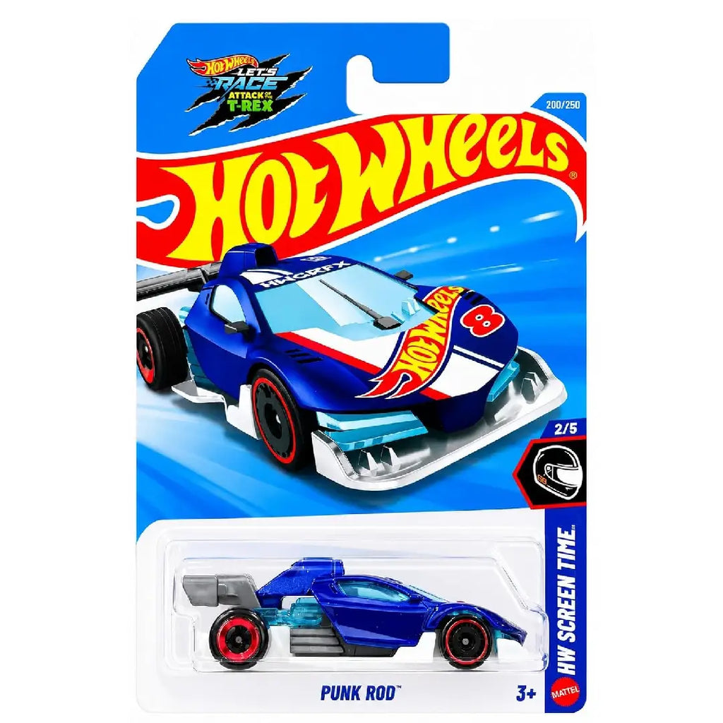 Hot Wheels Punk Rod Blue 2026 Team Wheels 200/250 JJK36 – 1:64 Diecast Racing Car