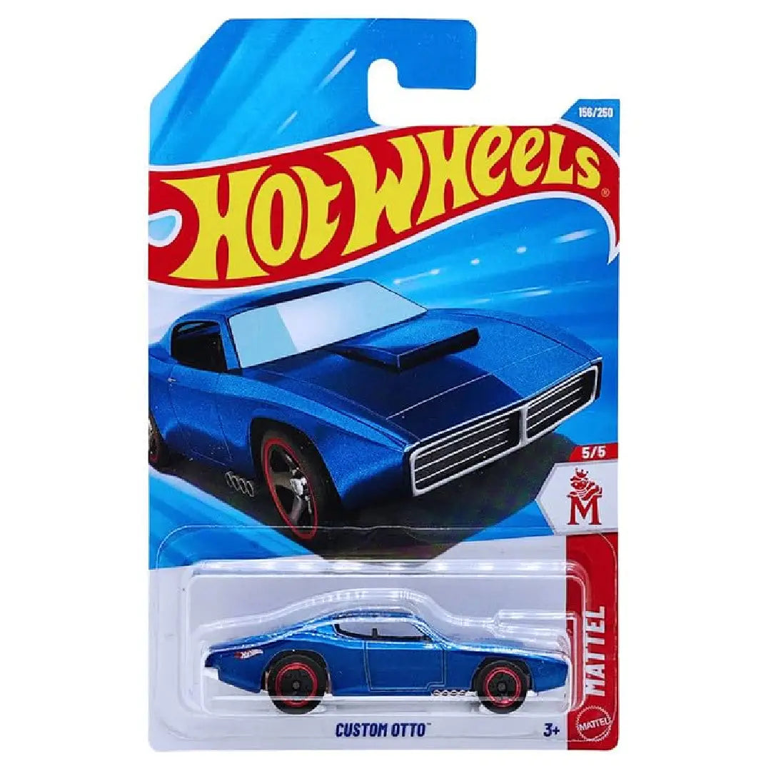 Hot Wheels Custom Otto Blue 2026 Mainline 156/250 – 1:64 Diecast Muscle Car