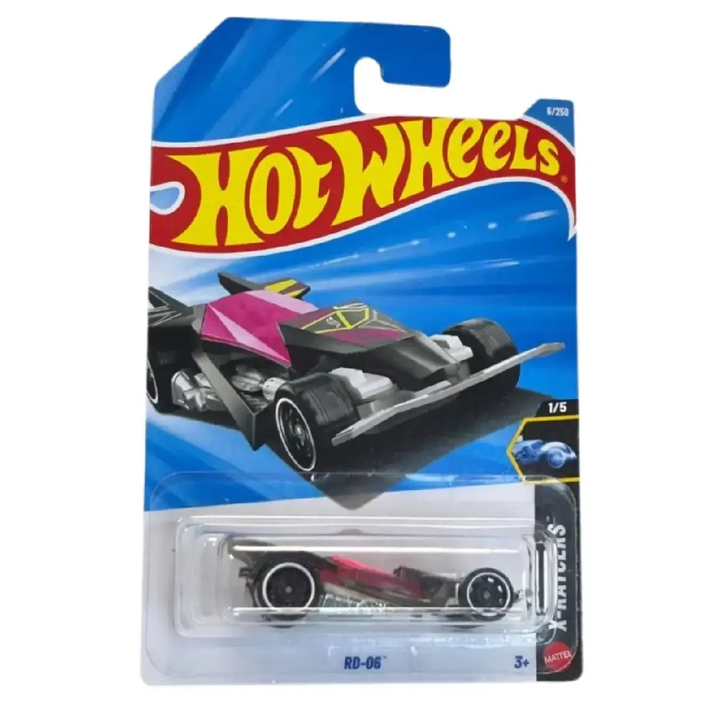 Hot Wheels RD-06 Black 2026 X-Raycers – 1:64 Diecast Car
