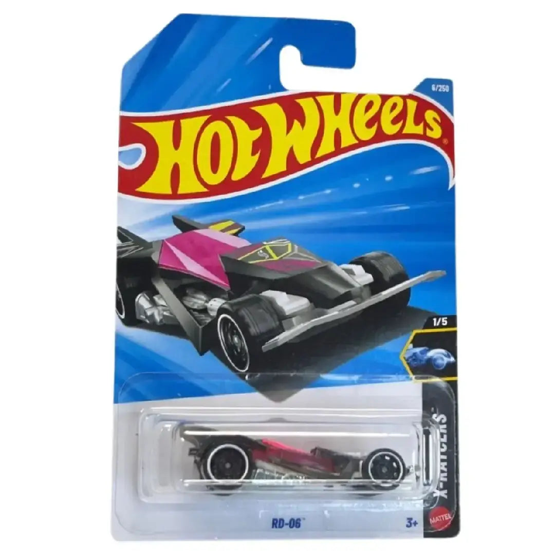 Hot Wheels RD-06 Black 2026 X-Raycers – 1:64 Diecast Car