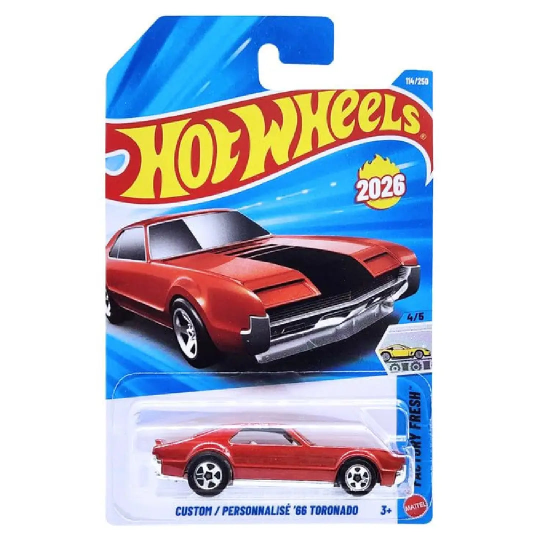 Hot Wheels Custom '66 Toronado Red 114/250 1:64