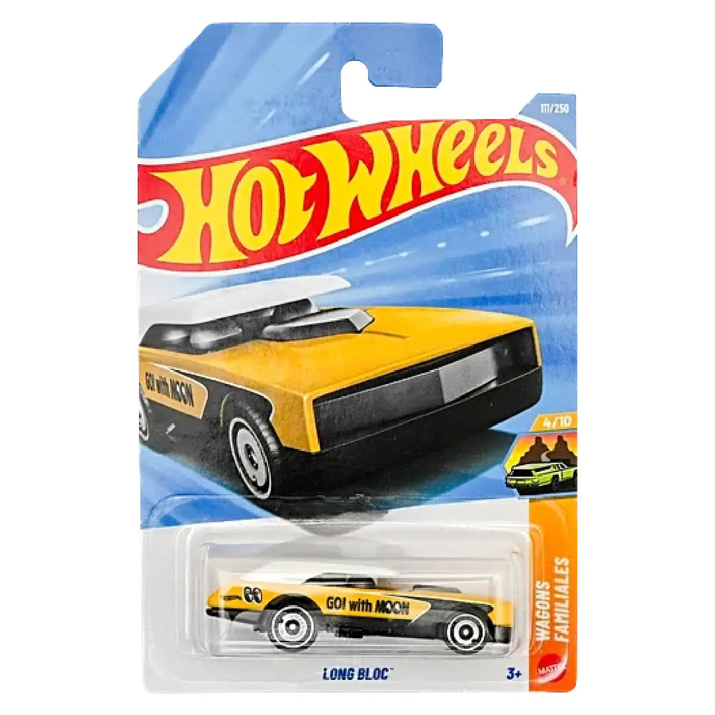 Hot Wheels Long Bloc Yellow HW Formula 117/250 1:64
