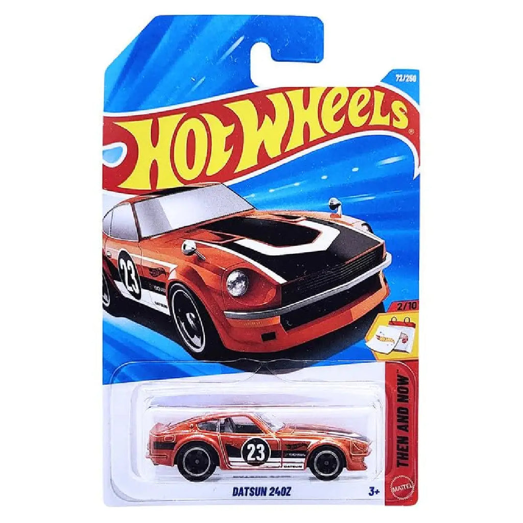 Hot Wheels Datsun 240Z Orange Then and Now 72/250 1:64