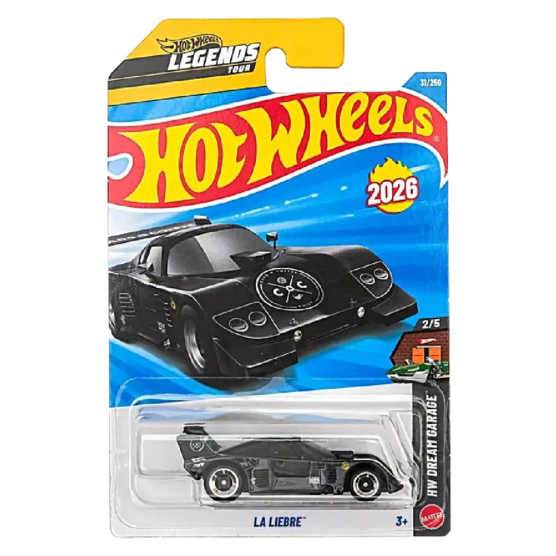 Hot Wheels La Liebre Black HW Dream Garage 31/250 1:64