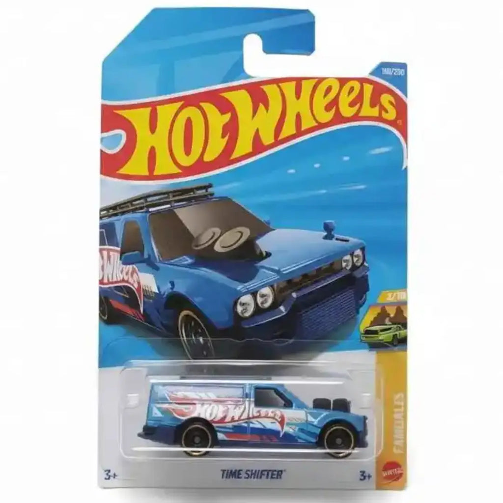Hot Wheels Time Shifter Blue HW Art Cars 1:64 Diecast Car