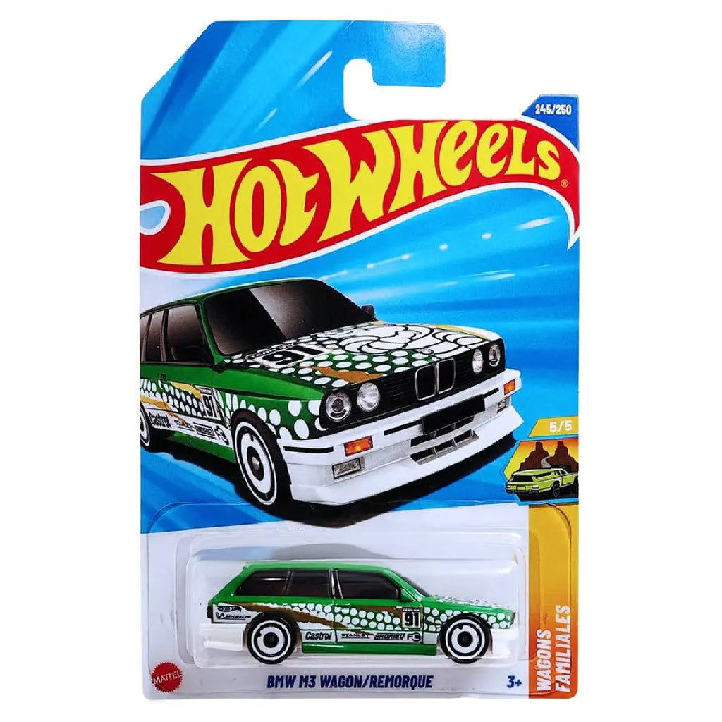 Hot Wheels BMW M3 Wagon Green HW Wagons 245/250 1:64