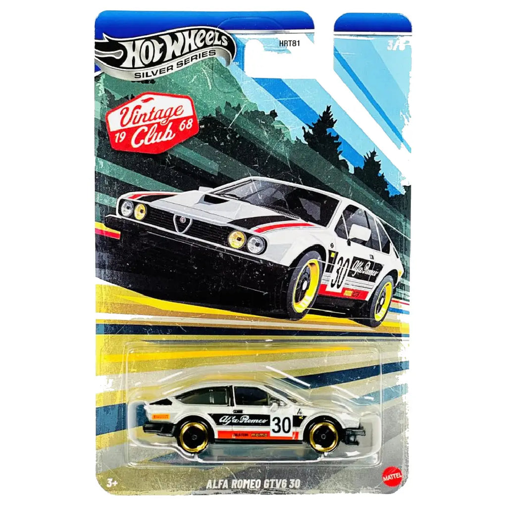 Hot Wheels Vintage Alfa Romeo Vintage Grand Prix 1:64 Diecast Car